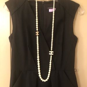 ANN TAYLOR BLACK SIZE 2 DRESS